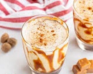 Caramel Egg Nog Milk