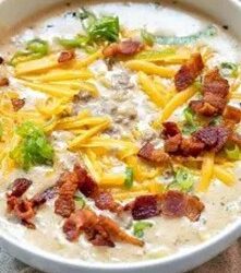 Cheeseburger Soup
