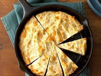 Cheesy Garlic Herb Quick Cake