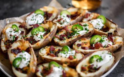 Cheesy Potato Skins