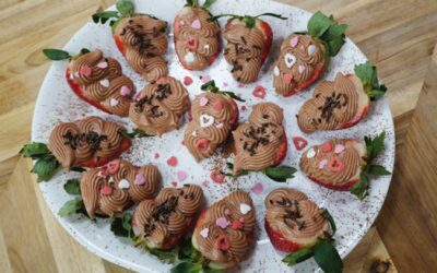 Chocolate Deviled Strawberries