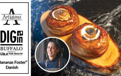 Banana Fosters Danish