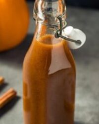 Homemade Creame Brulee Coffee Syrup