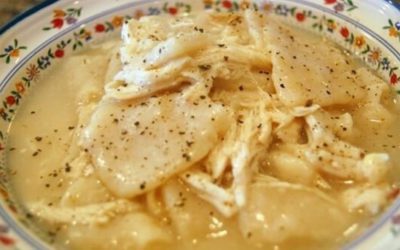 Insta-Cooker Chicken and Dumplings