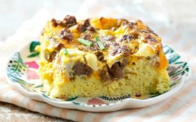 Insta- Cooker Sausage and Cheese Frittata