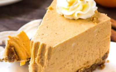 No Bake Pumpkin Cheesecake