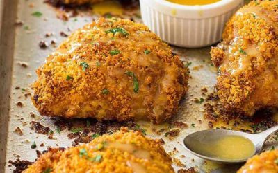 Oven Fried Parmesan Chicken
