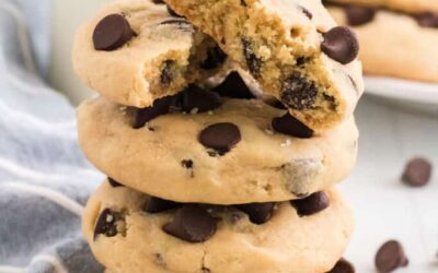 Soft Batch Cream Cheese Chocolate Chip Cookies