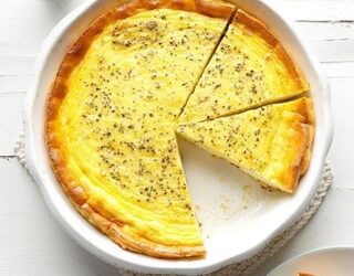Three Cheese Quiche