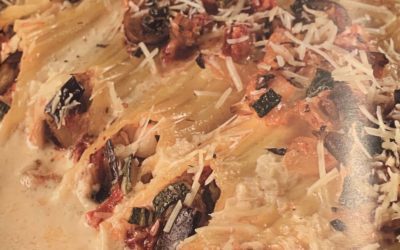 Vegetable Stuffed Cannelloni