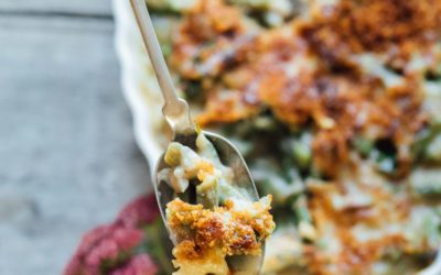 Cheddar Green Bean Casserole