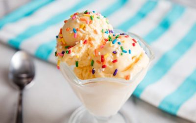 Homemade Vanilla Ice Cream