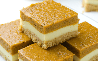 Pumpkin Cheesecake Bars